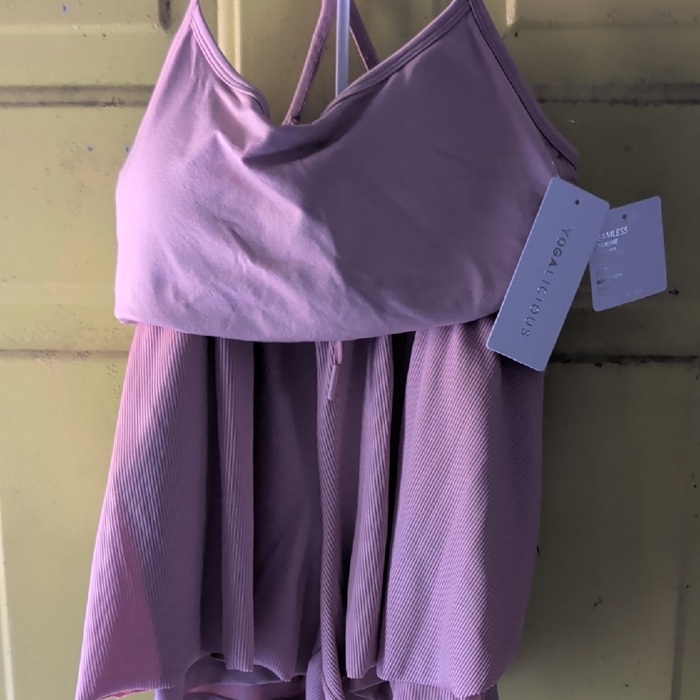 2 piece set of yogalicious Rose/Pink Set